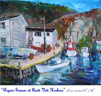 repair season at Quidi-Vidi